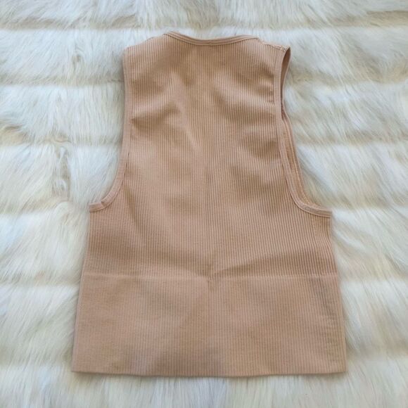 Out From Under Deep V Crop Tank (S) - Picture 5 of 7